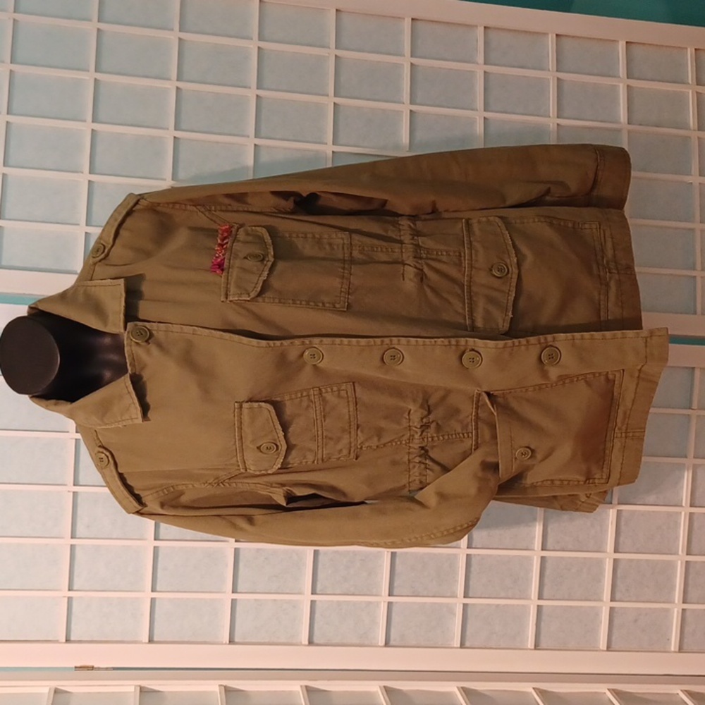 Billabong Jacket - army green distressed 5857